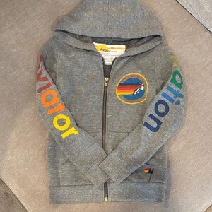 Aviator Nation Kids Gray Hoodie